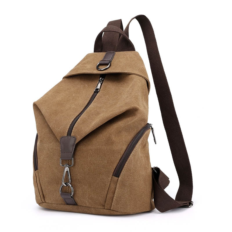 Women's Casual Canvas Backpack