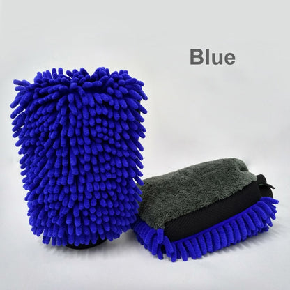 2x Microfiber Car Wash Gloves