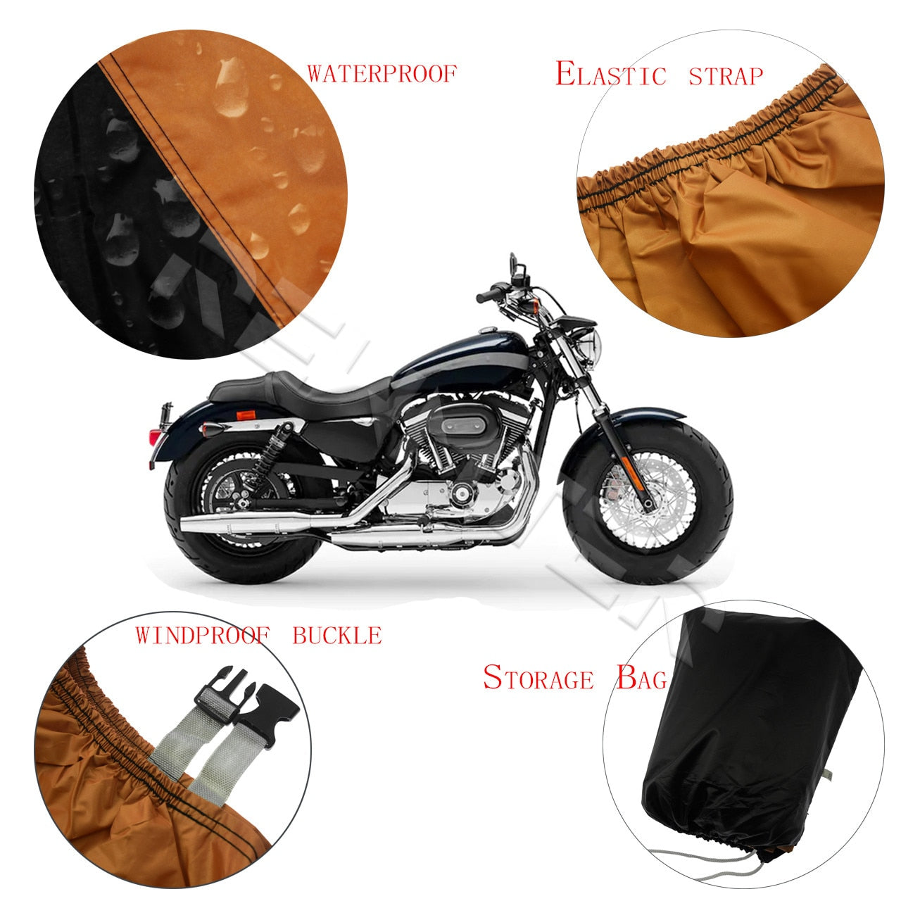 Heavy Duty All Season Motorcycle Cover