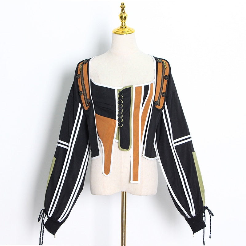 Voodoo Machine Co. Women's Casual Irregular Jacket