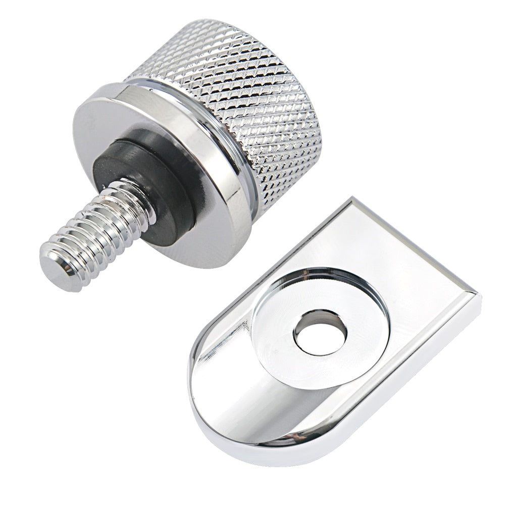 Voodoo Cycle House Custom Knurled Seat Bolts for Harley-Davidson and Custom Applications