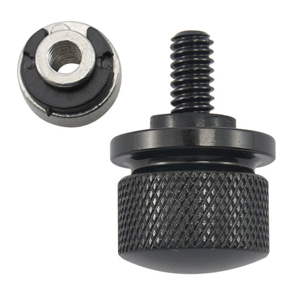 Voodoo Cycle House Custom Knurled Seat Bolts for Harley-Davidson and Custom Applications