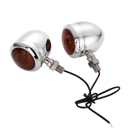 Custom Bullet Turn Signals / Brake Lights For Harley-Davidson - Indian - Custom Applications