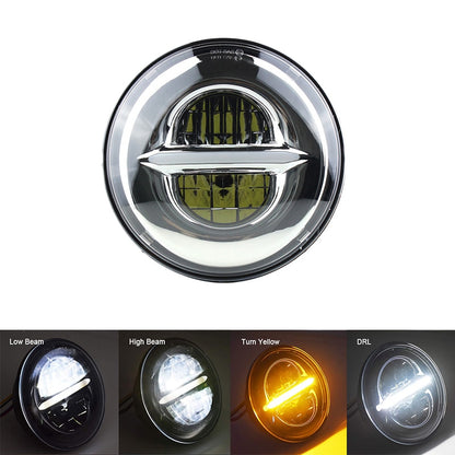 Voodoo Cycle House 7 inch LED Headlight for Harley-Davidson & Indian Touring Models