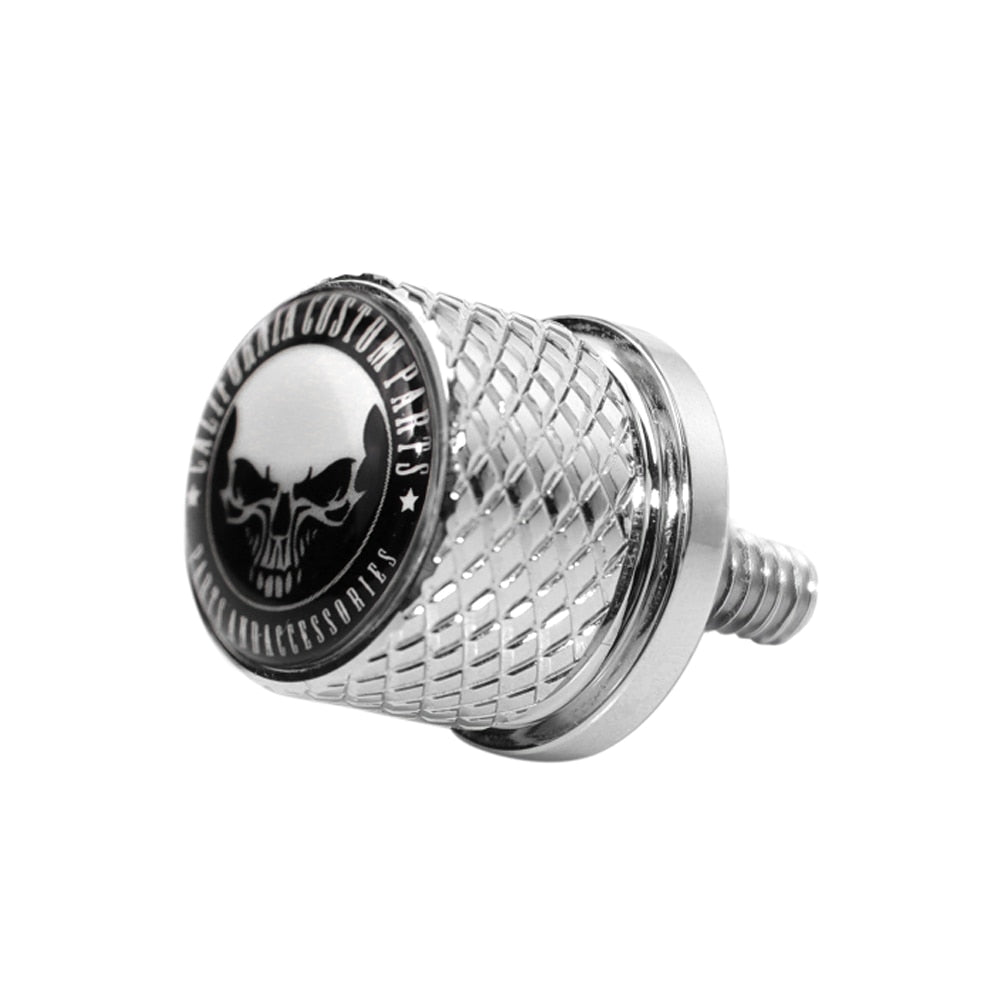 Voodoo Cycle House Custom Knurled Seat Bolts for Harley-Davidson and Custom Applications