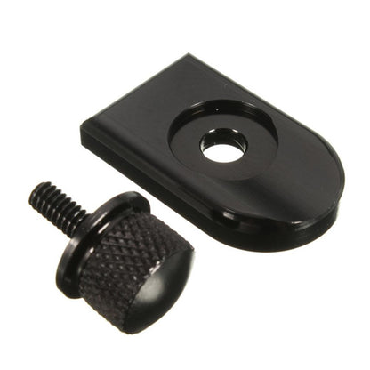 Voodoo Cycle House Seat Knob and Mount Cover with 1/4-20 threads For Harley-Davidson Models