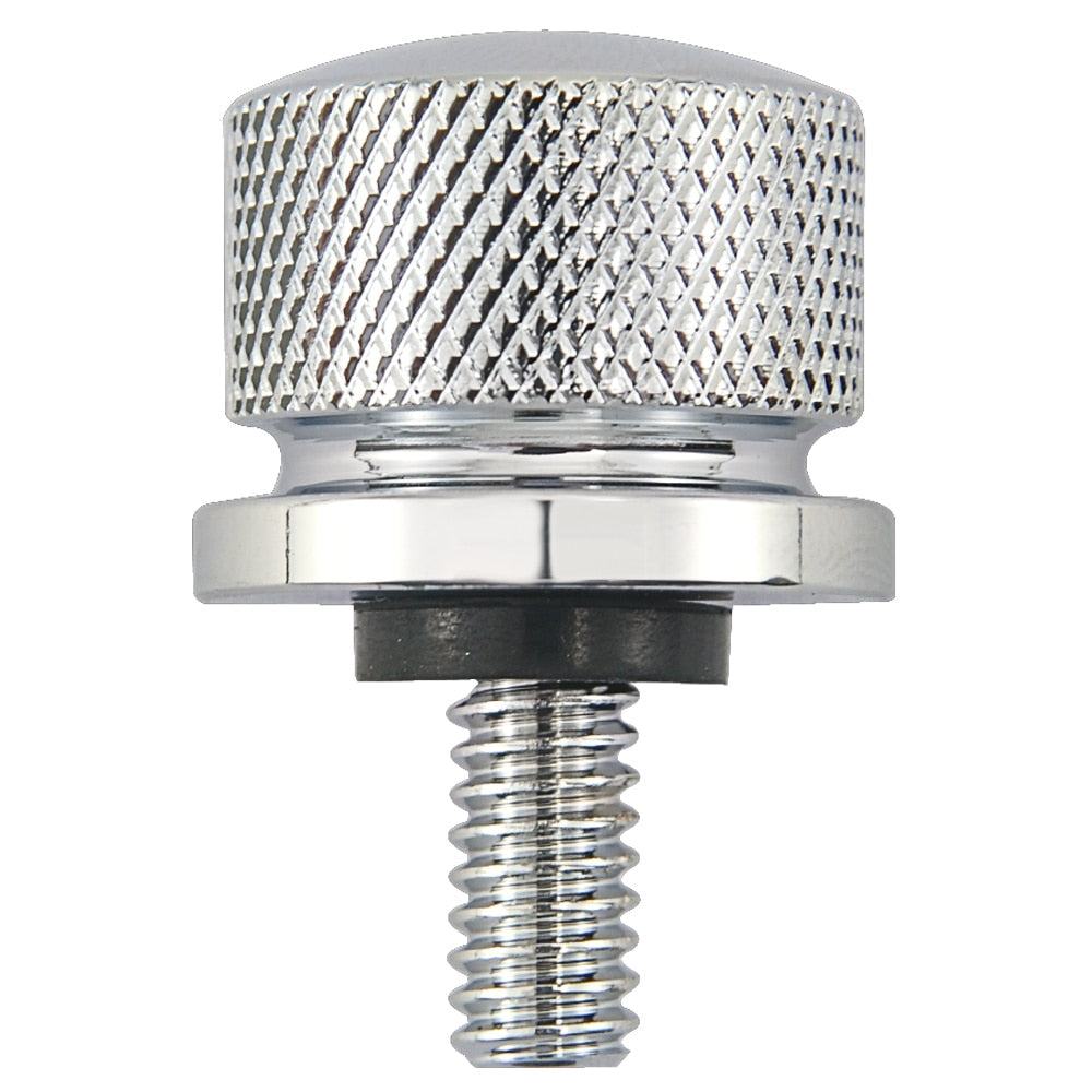 Voodoo Cycle House Custom Knurled Seat Bolts for Harley-Davidson and Custom Applications