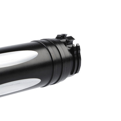 Voodoo Cycle House Custom Contrast Cut Hand Grips For Harley-Davidson & Custom Applications
