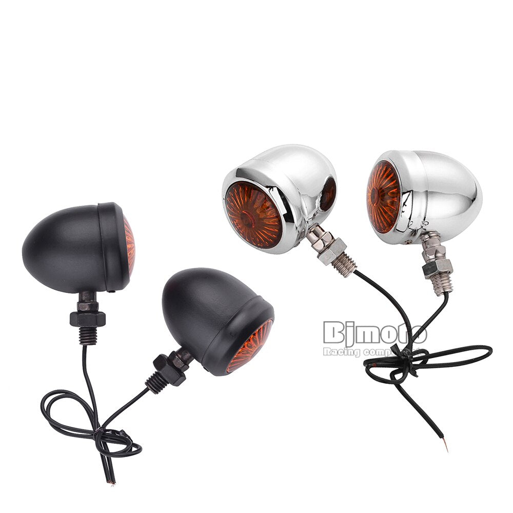 Custom Bullet Turn Signals / Brake Lights For Harley-Davidson - Indian - Custom Applications