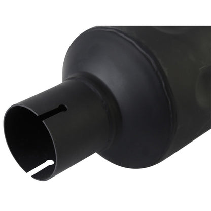 Voodoo Cycle House Black Motorcycle Exhaust Pipe Silencer For Harley-Davidson Street 500 / 750 & Custom Applications