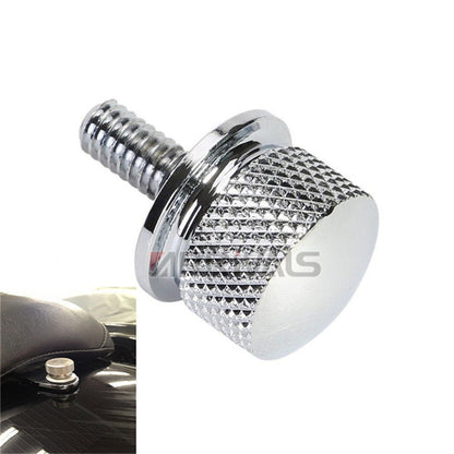 Voodoo Cycle House Custom Knurled Seat Bolts for Harley-Davidson and Custom Applications