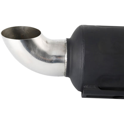 Voodoo Cycle House Black Motorcycle Exhaust Pipe Silencer For Harley-Davidson Street 500 / 750 & Custom Applications