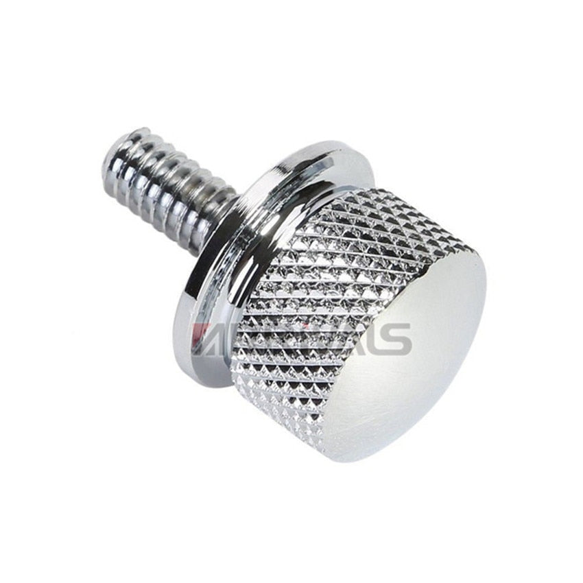 Voodoo Cycle House Custom Knurled Seat Bolts for Harley-Davidson and Custom Applications