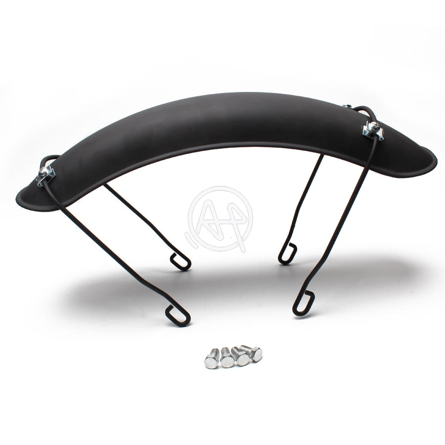 Voodoo Cycle House Black Front & Rear Fender Set For Harley-Davidson - Indian - Custom Applications