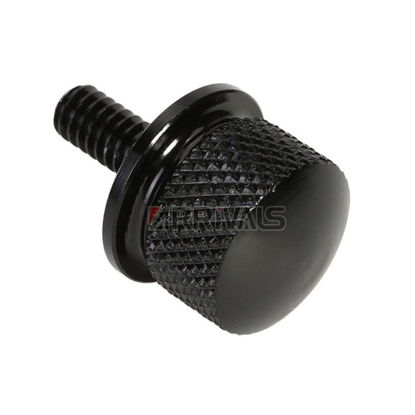 Voodoo Cycle House Custom Knurled Seat Bolts for Harley-Davidson and Custom Applications