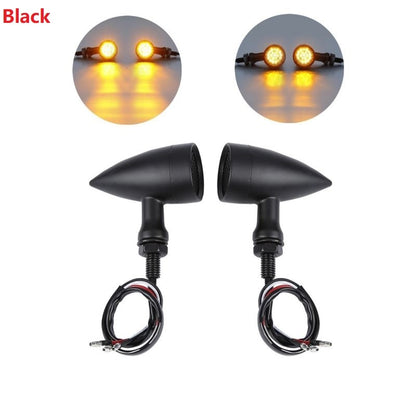 Voodoo Cycle House Custom Bullet Turn Signals For Harley-Davidson - Custom Applications