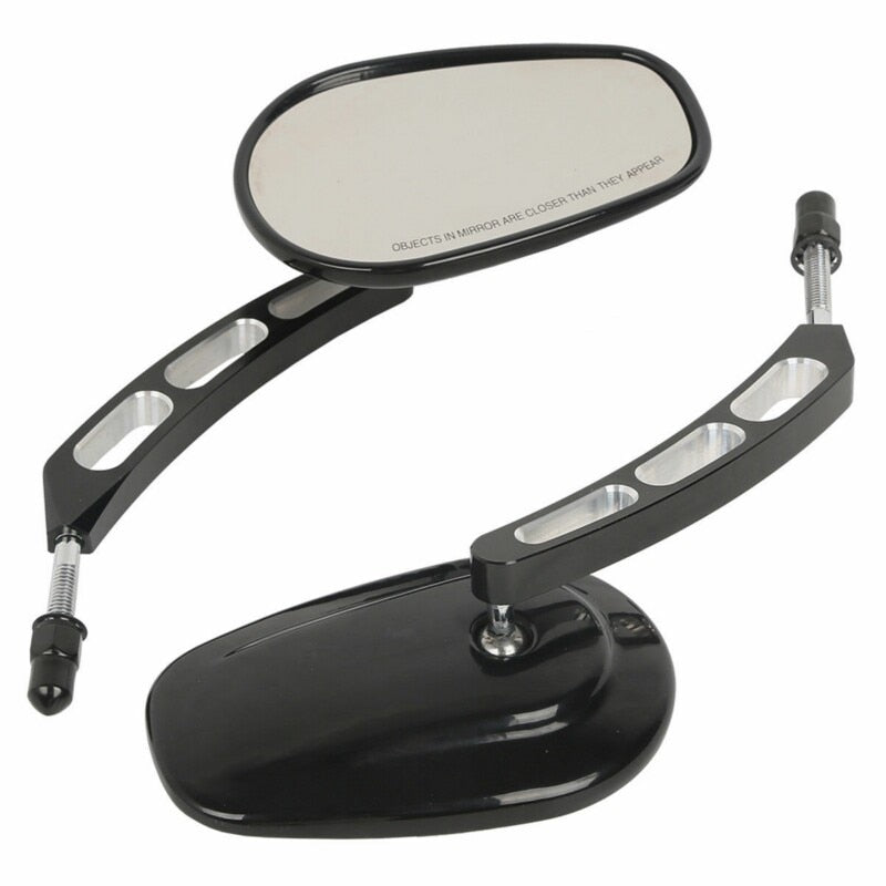 Voodoo Cycle House Mirrors For Harley-Davidson - Indian & Custom Applications