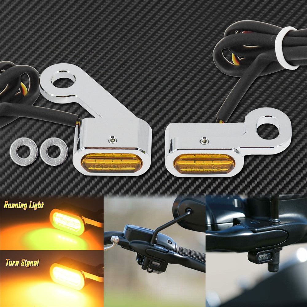 Voodoo Cycle House Mini LED Turn Signals / Running Lights