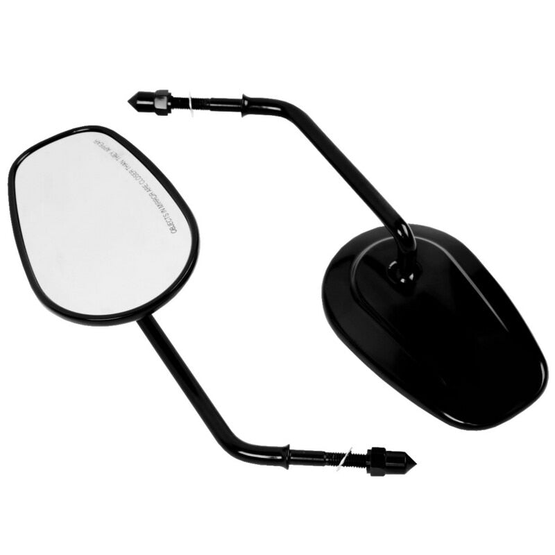 Voodoo Cycle House Mirrors For Harley-Davidson & Custom Applications