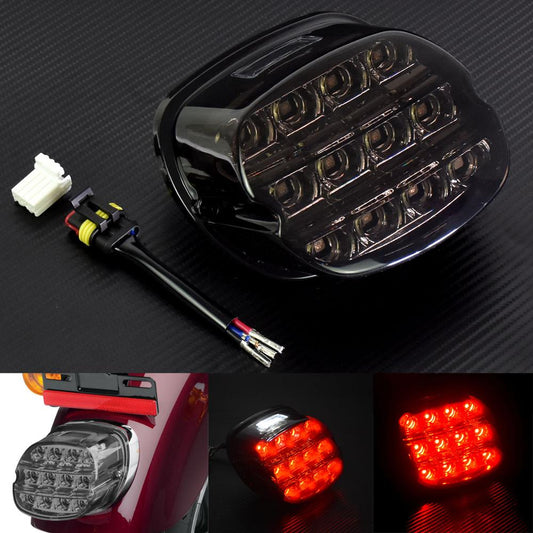 Voodoo Cycle House LED Tail Light For Harley-Davidson and Custom Applications