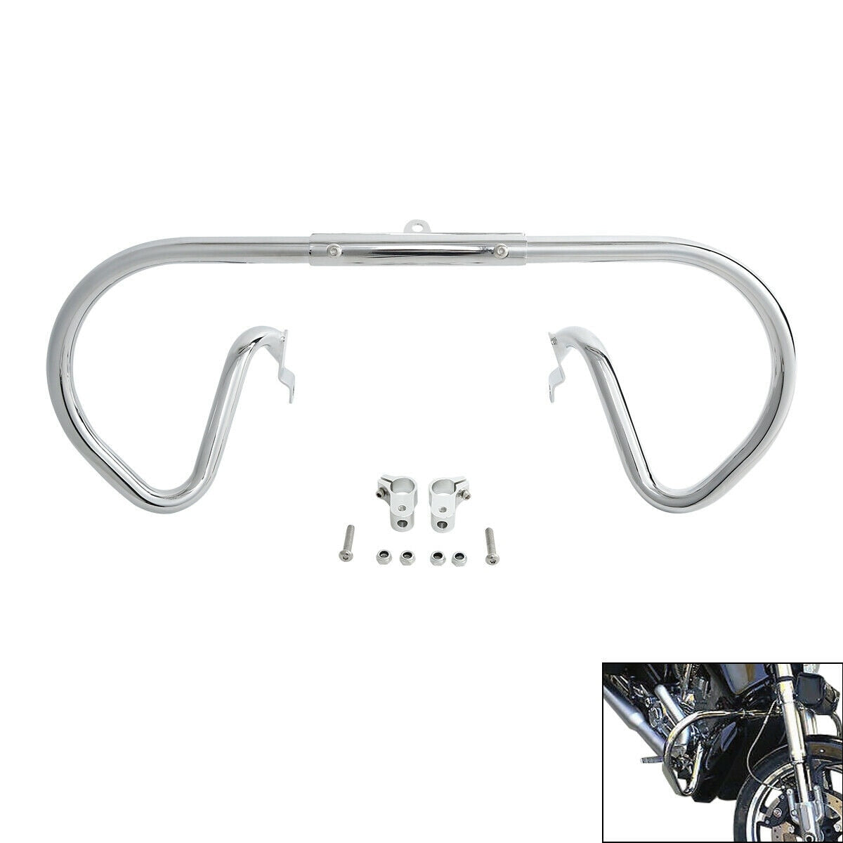 Voodoo Cycle House Custom Crash Bar For 2002-2017 Harley-Davidson V-Rod Models VRSC VRSCX VRSCA Muscle Special