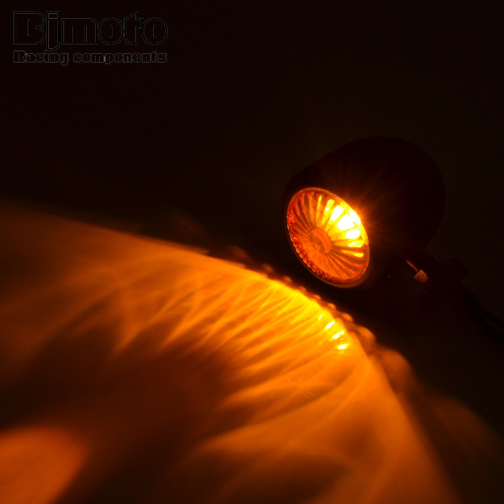 Custom Bullet Turn Signals / Brake Lights For Harley-Davidson - Indian - Custom Applications