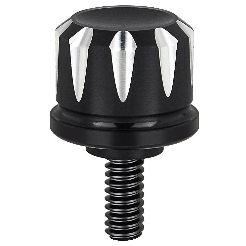 Voodoo Cycle House Custom Knurled Seat Bolts for Harley-Davidson and Custom Applications