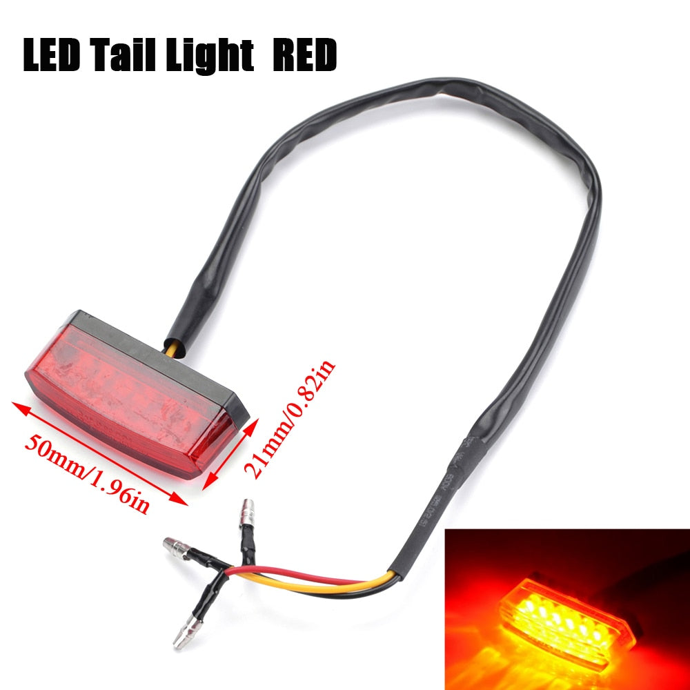 Custom Bullet Turn Signals / Brake Lights For Harley-Davidson - Indian - Custom Applications