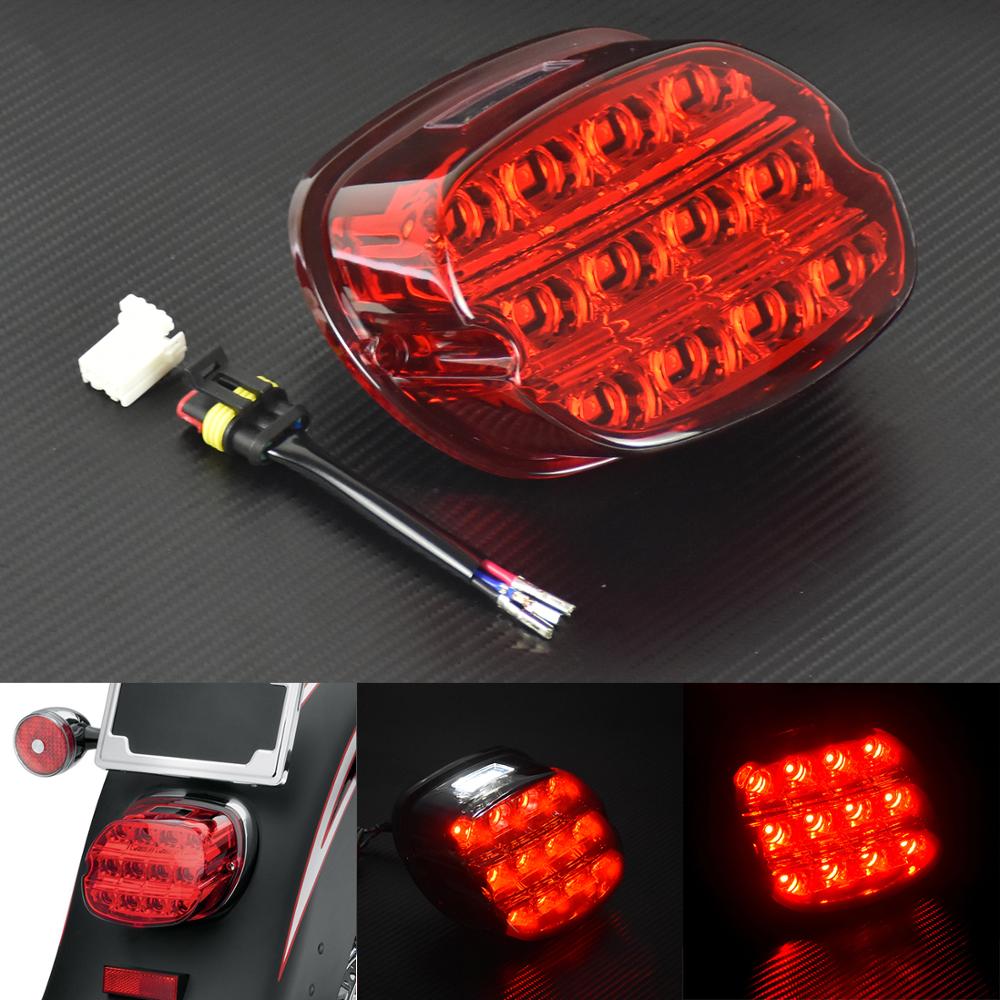 Voodoo Cycle House LED Tail Light For Harley-Davidson and Custom Applications