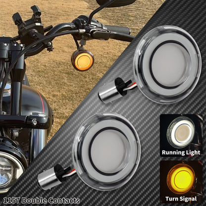 Voodoo Cycle House Turn Signal Indicator Conversion Lamps