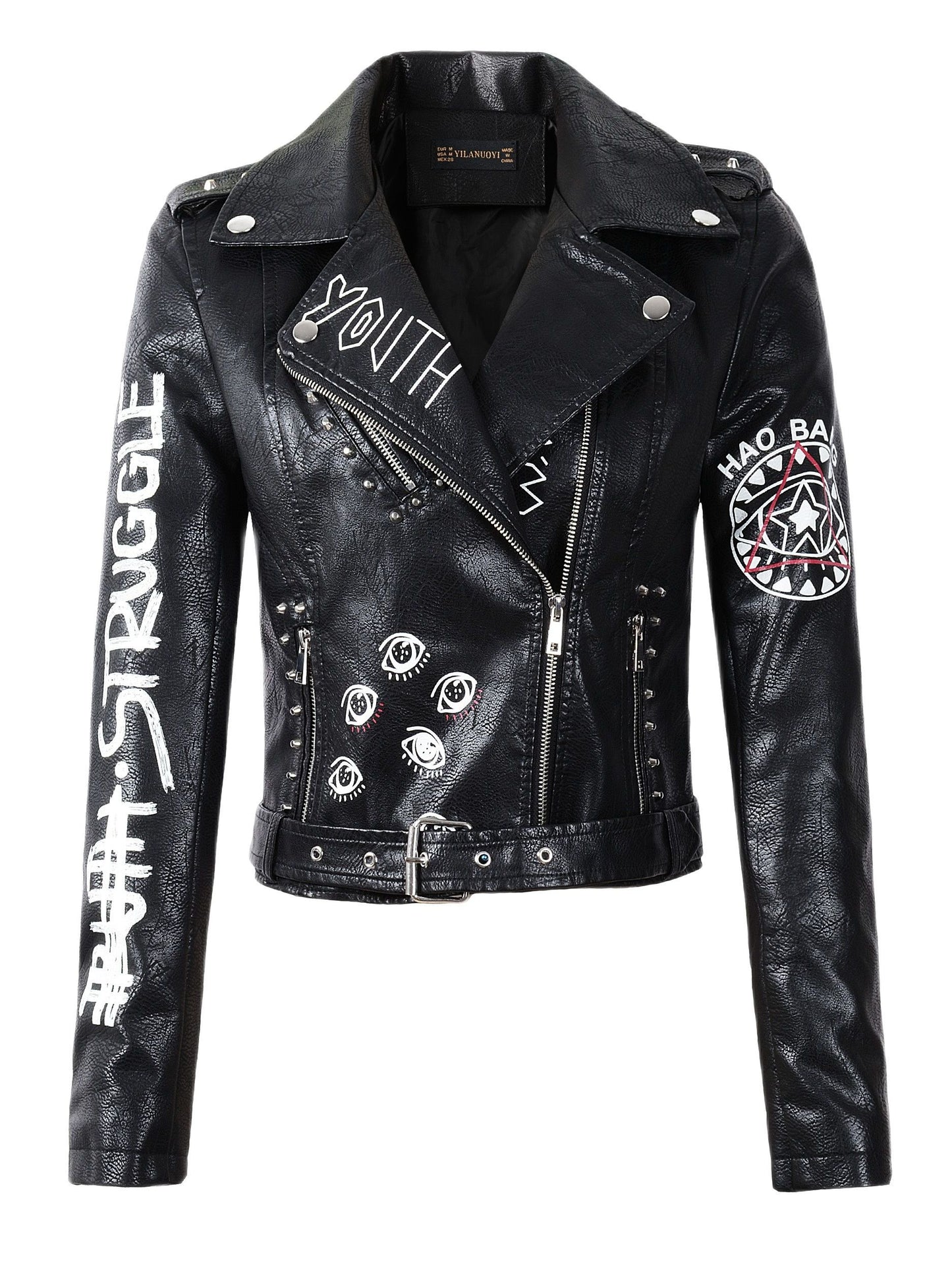 Voodoo Machine Co. Faux Leather Jacket