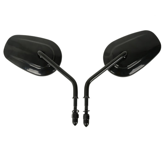 Voodoo Cycle House Mirrors For Harley-Davidson Street XG750 XG 750 2014-2017 XG 500 2016 Black/Chrome