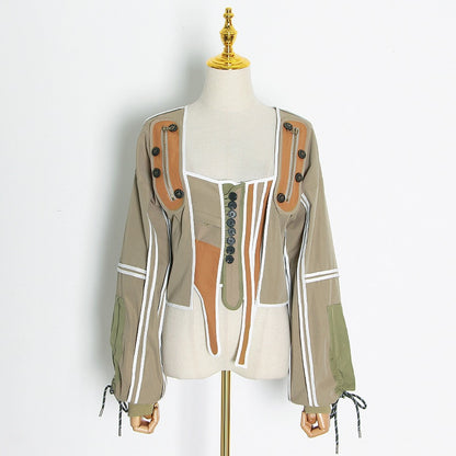 Voodoo Machine Co. Women's Casual Irregular Jacket