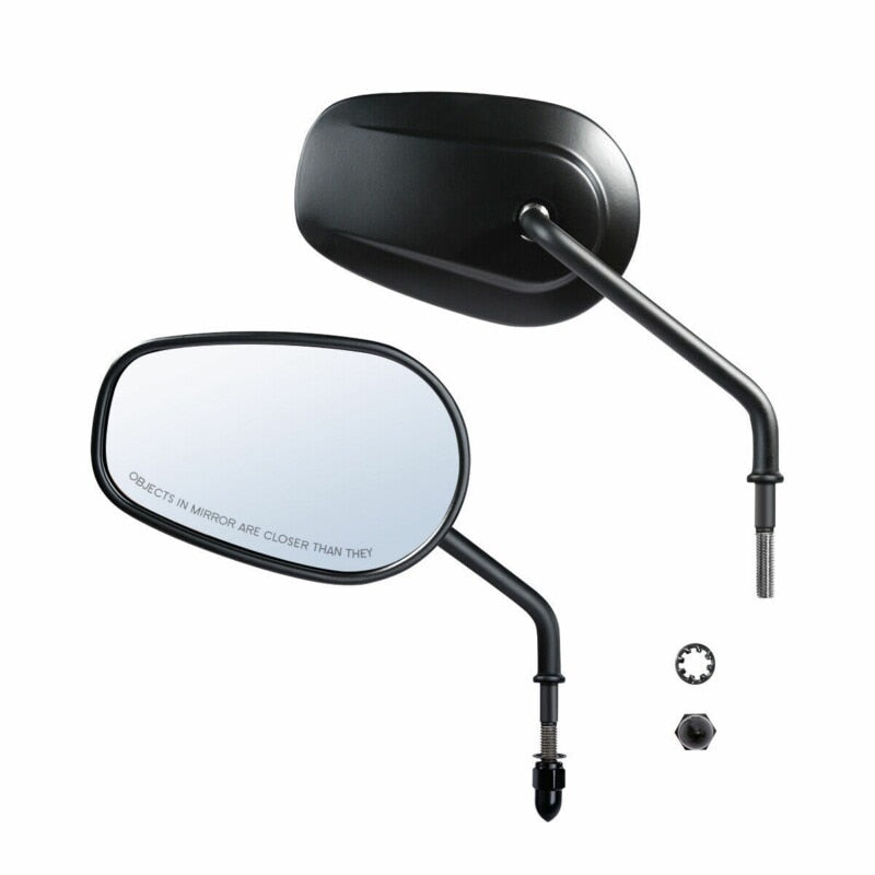 Voodoo Cycle House Mirrors For Harley-Davidson & Custom Applications