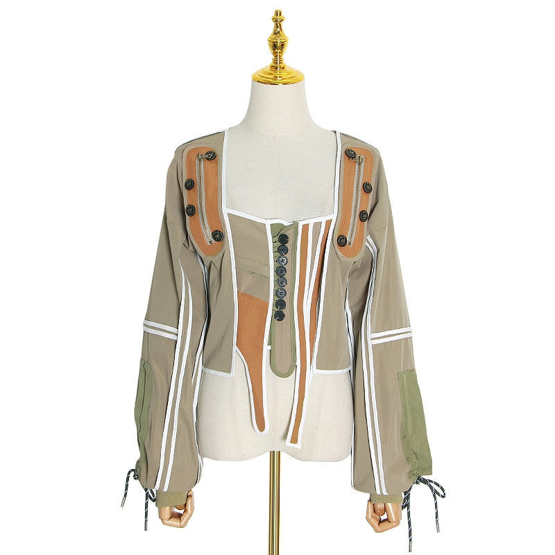 Voodoo Machine Co. Women's Casual Irregular Jacket
