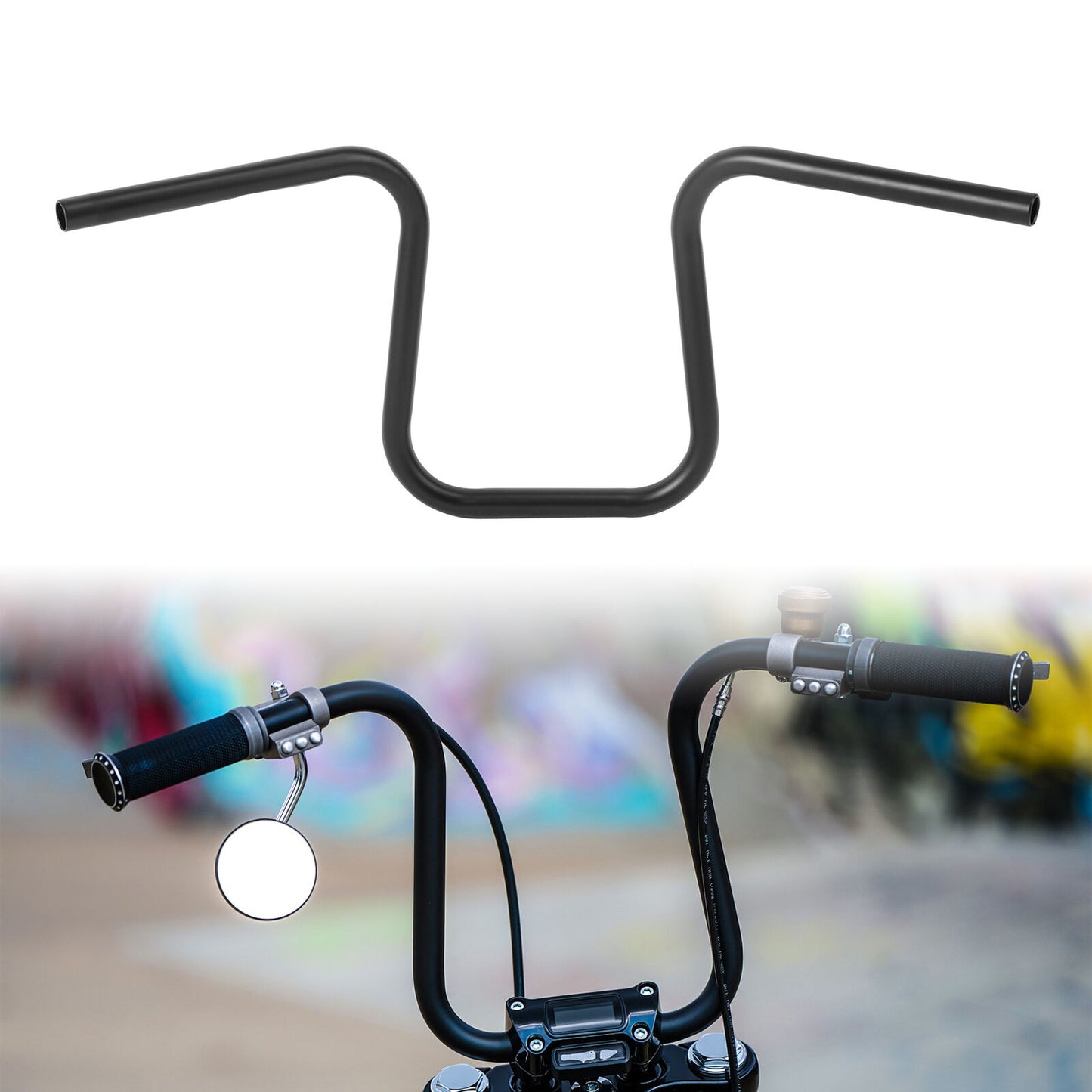 Voodoo Cycle House Custom Ape Hanger Handlebars For Various Harley-Davidson Models