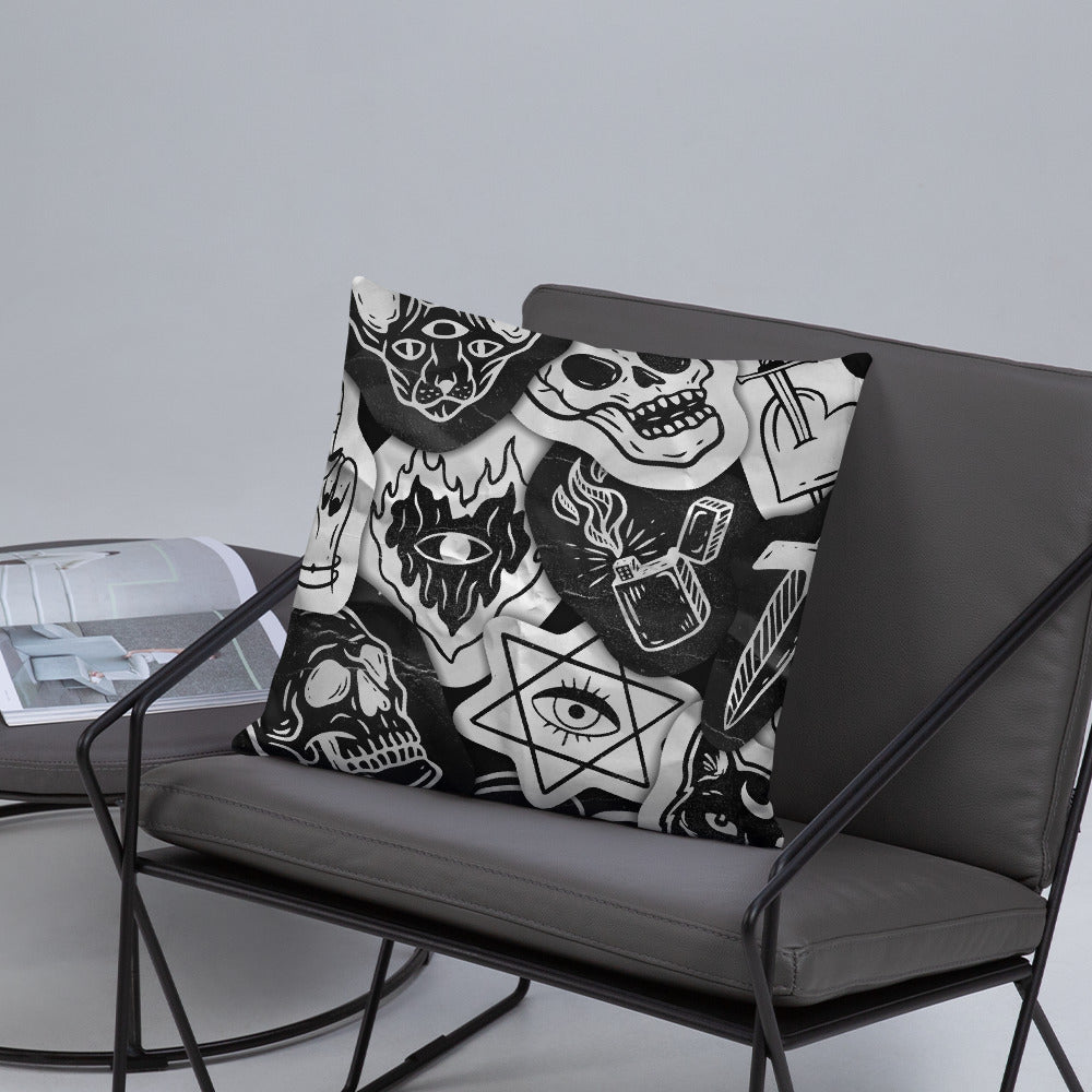 VOODOO MACHINE CO. Pillow