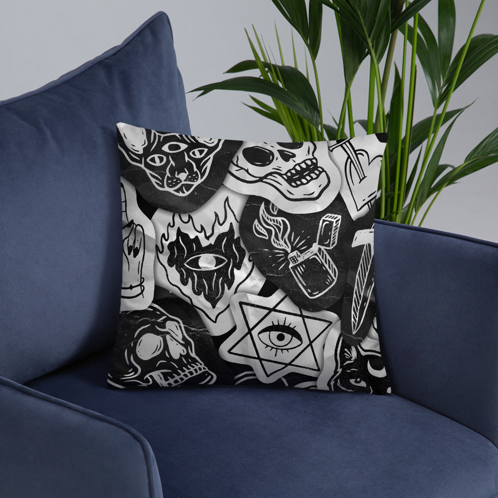 VOODOO MACHINE CO. Pillow