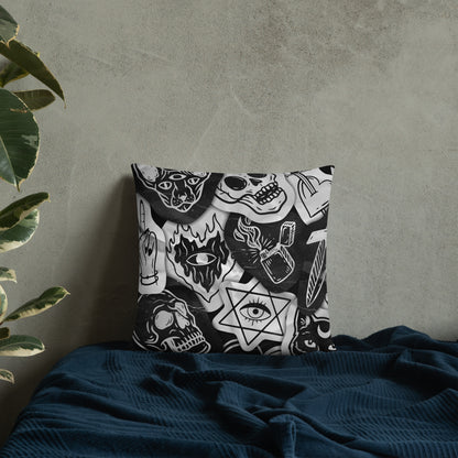 VOODOO MACHINE CO. Pillow