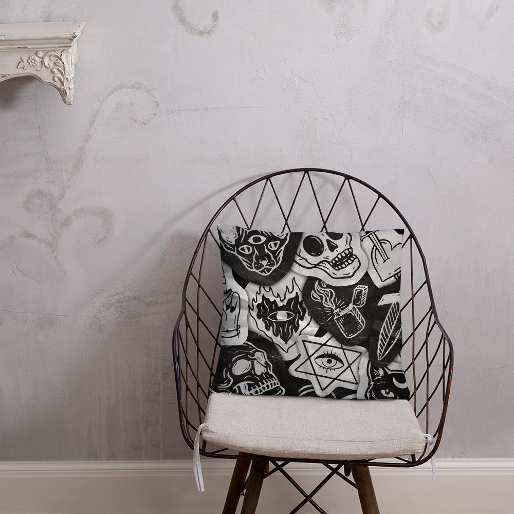 VOODOO MACHINE CO. Pillow