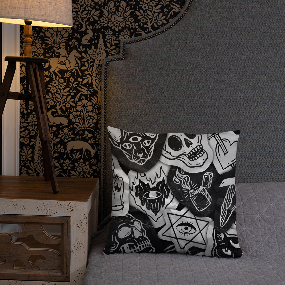 VOODOO MACHINE CO. Pillow