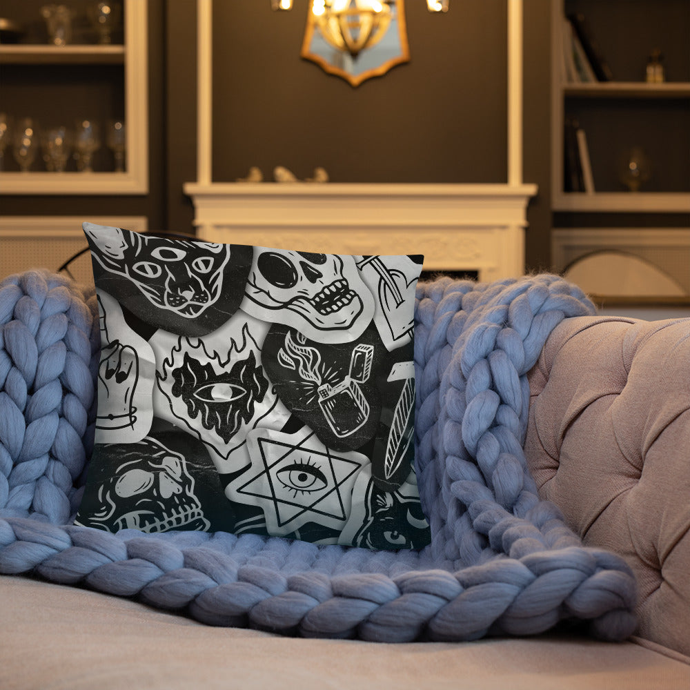 VOODOO MACHINE CO. Pillow