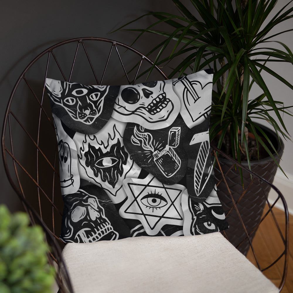 VOODOO MACHINE CO. Pillow
