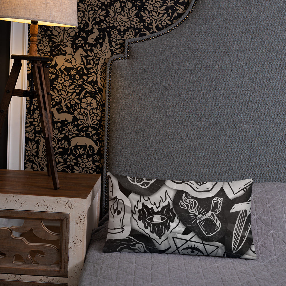 VOODOO MACHINE CO. Pillow