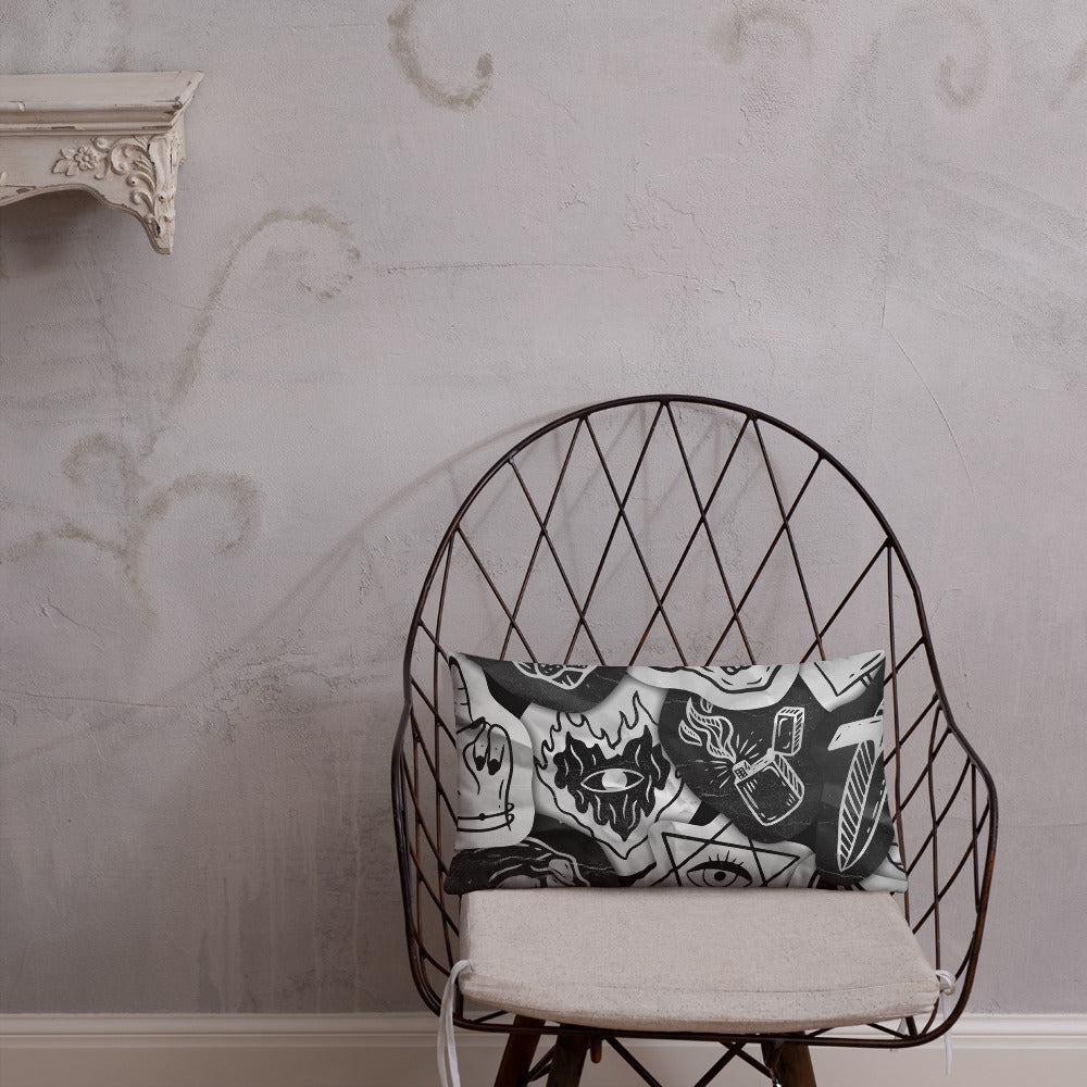 VOODOO MACHINE CO. Pillow