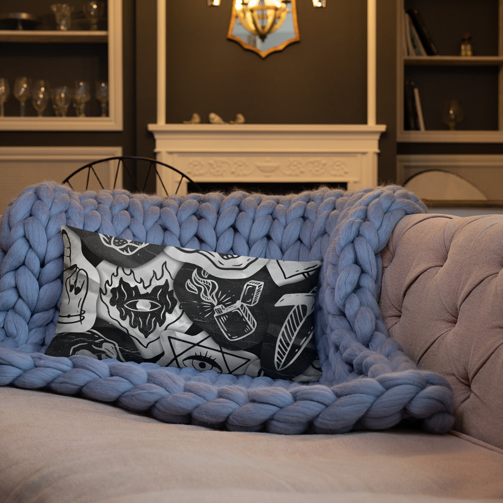 VOODOO MACHINE CO. Pillow