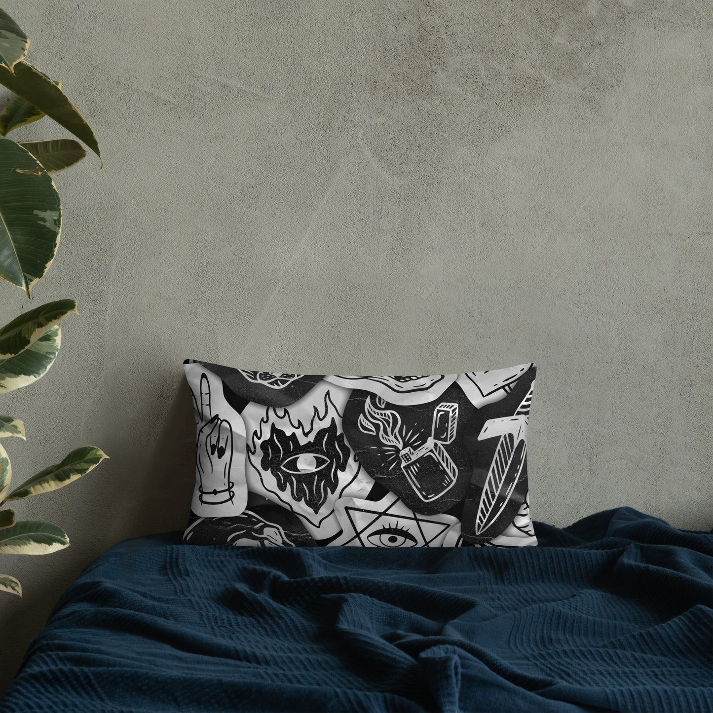 VOODOO MACHINE CO. Pillow
