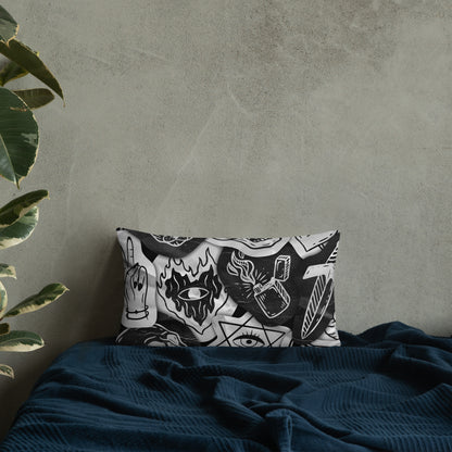 VOODOO MACHINE CO. Pillow