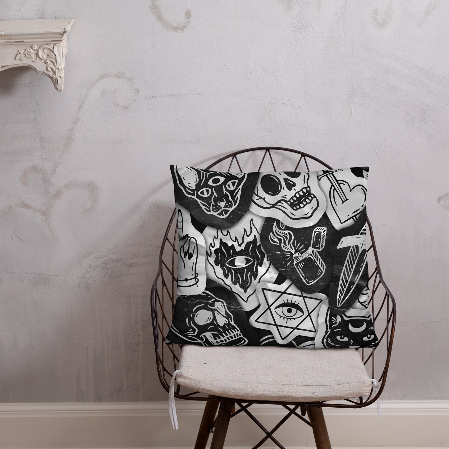 VOODOO MACHINE CO. Pillow
