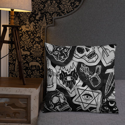 VOODOO MACHINE CO. Pillow